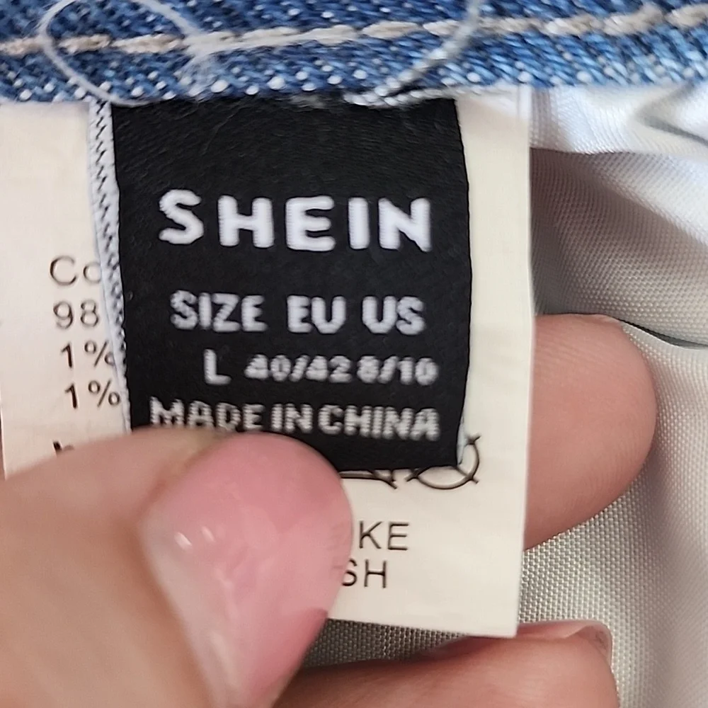 Denim Skirt Large